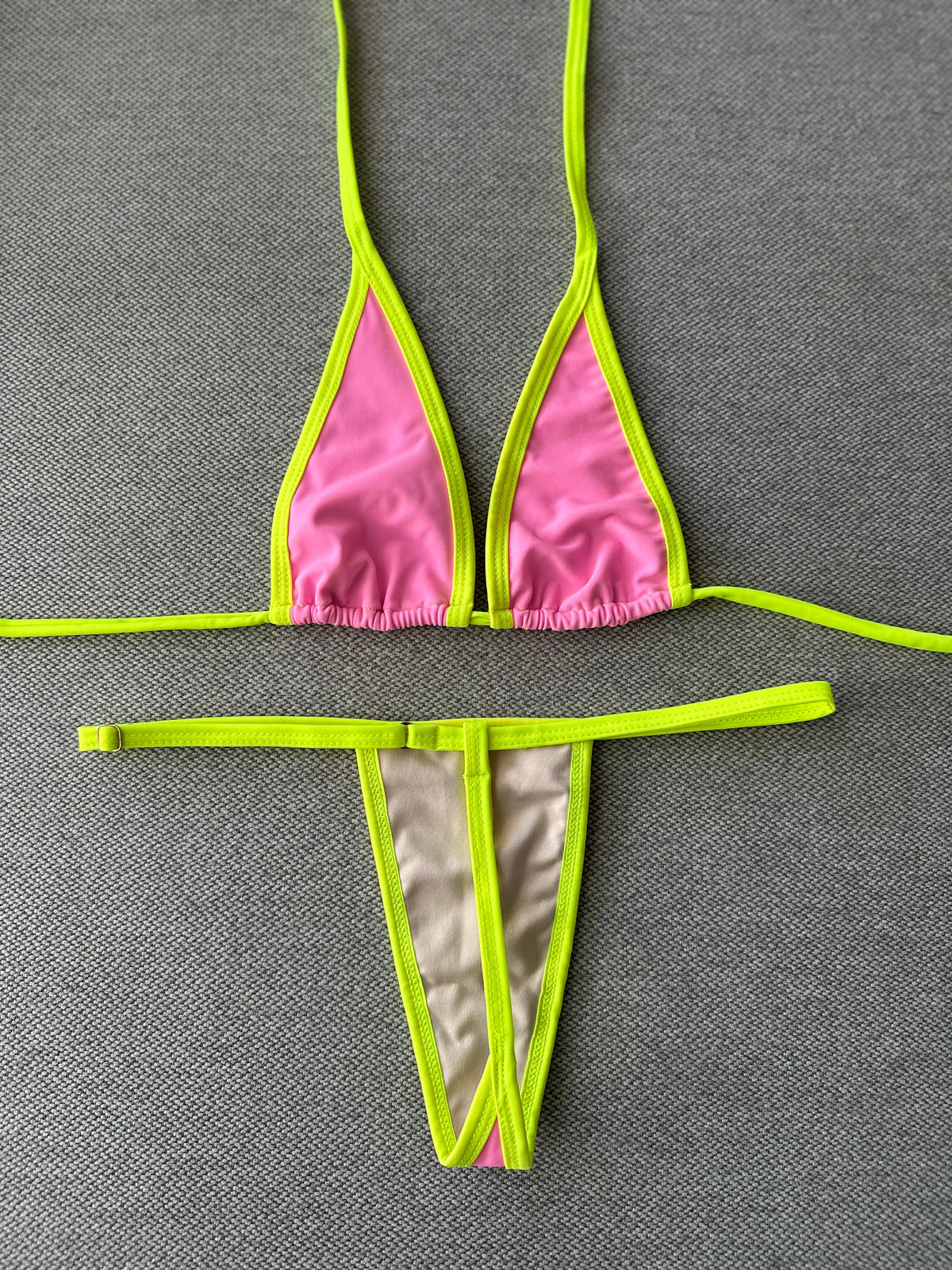Micro bikini bicolor