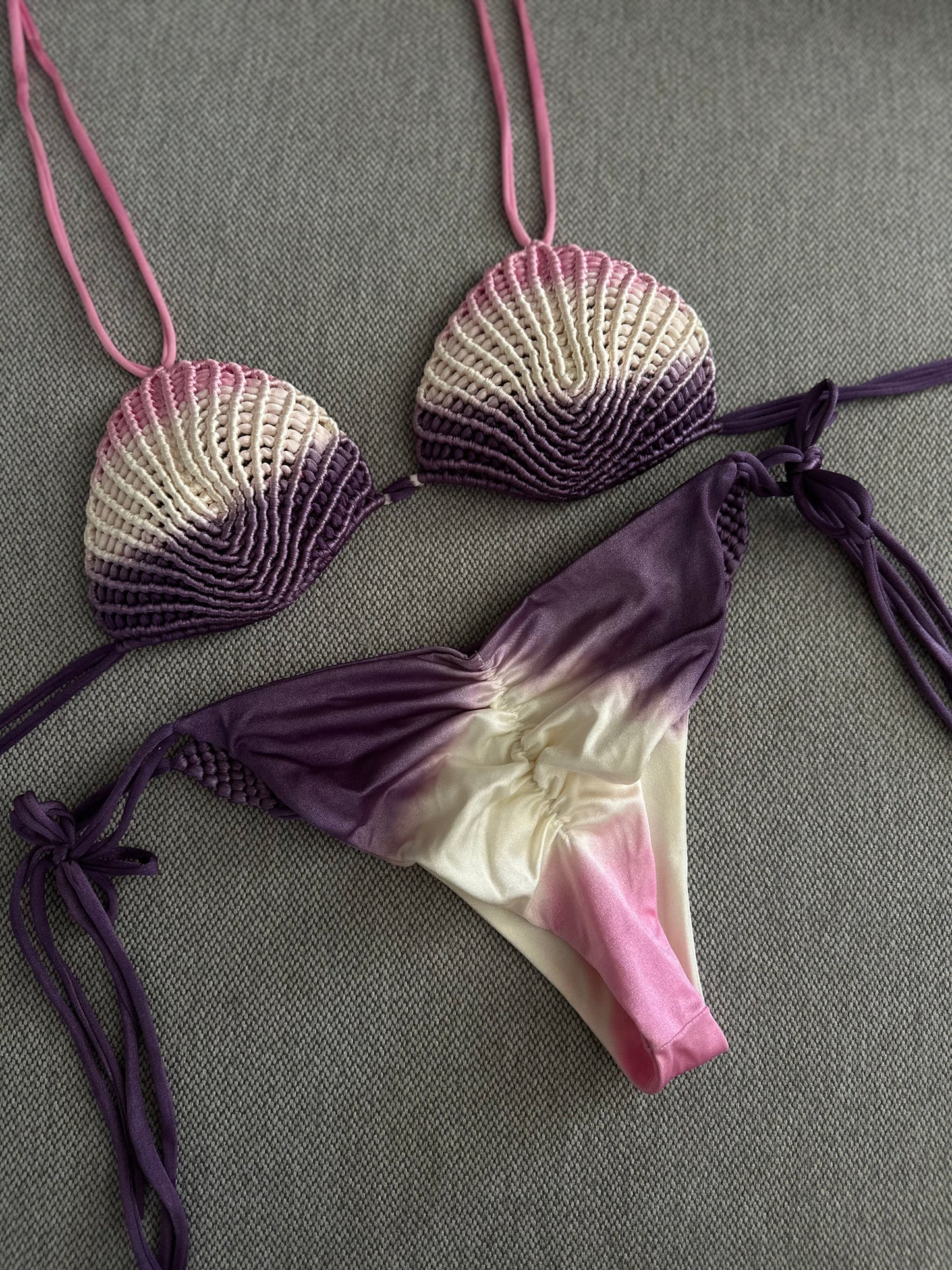 Bikini macramé maca